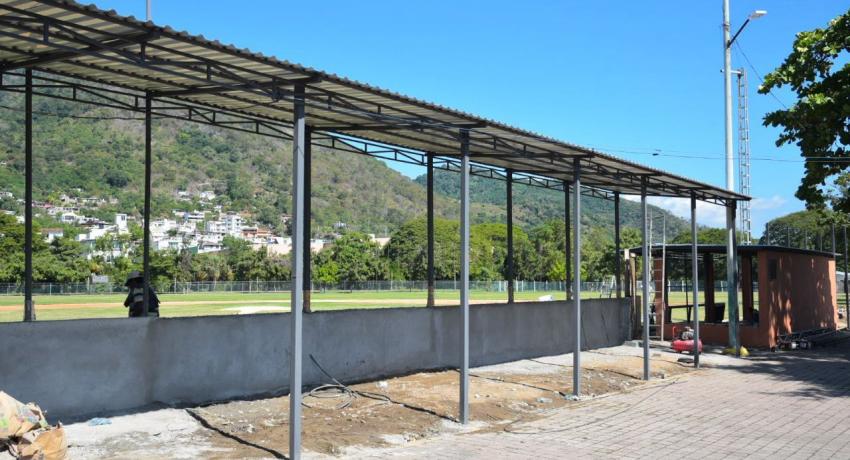Unidad Deportiva presenta avance significativo en tercera etapa de rehabilitación 