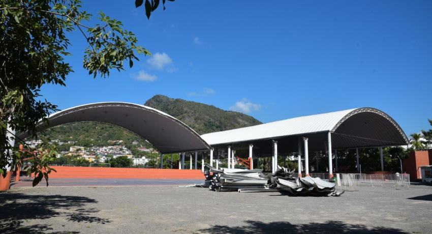 Unidad Deportiva presenta avance significativo en tercera etapa de rehabilitación 