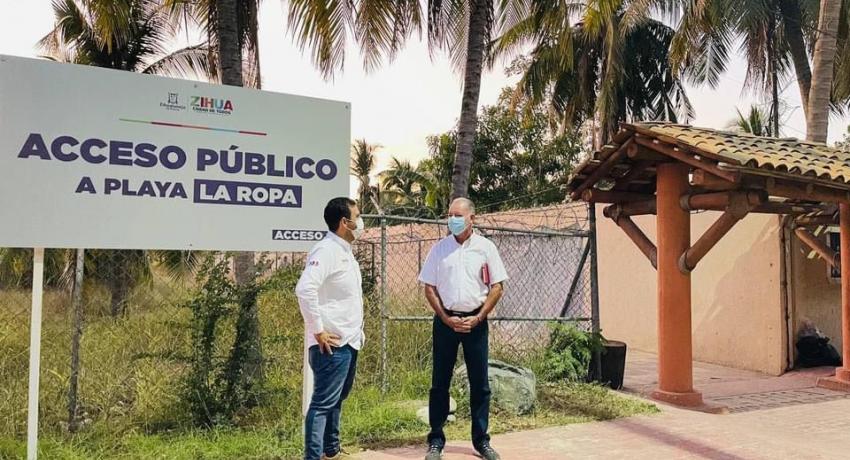 Gobierno Municipal intensificará acciones de limpieza y reforzará filtros en accesos de playa. 