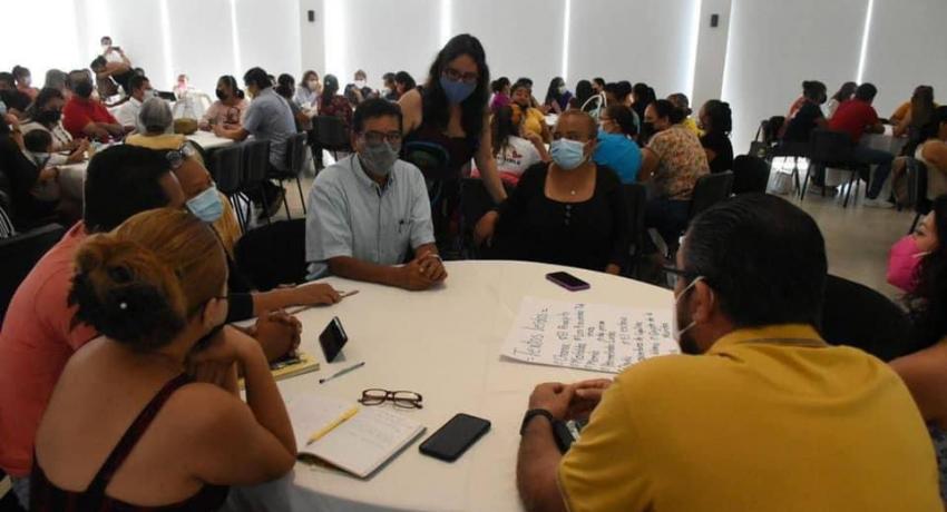 Presidente Jorge Sánchez Allec inaugura taller Leer es un Placer, en Festival de Cuentos.