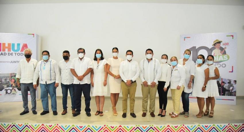 Juntos, avanzamos en transformación de Zihua: Jorge Sánchez Allec, en Informe de 100 Días