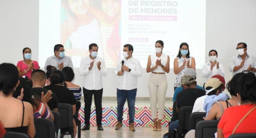 Gobierno de Zihuatanejo realiza primera campaña gratuita de registros de nacimiento de 2022