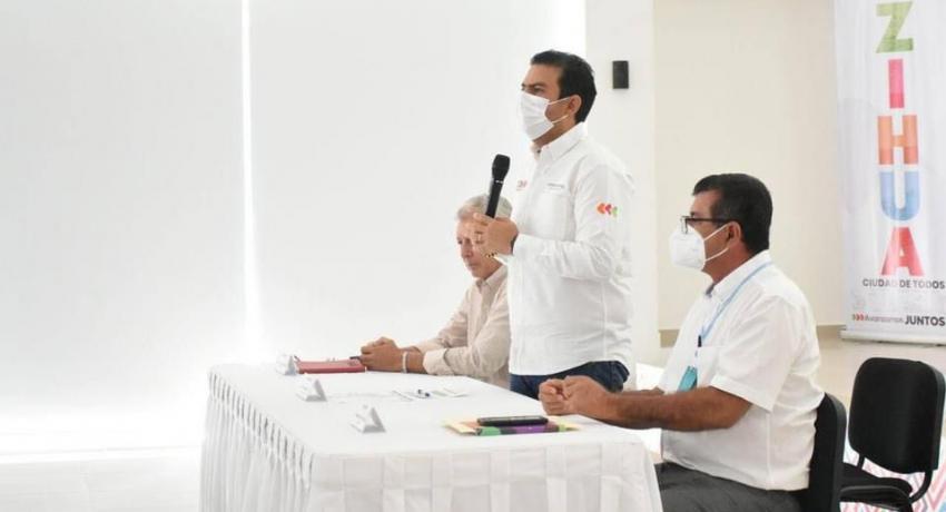 Presidente Jorge Sánchez Allec anuncia apertura de ventanilla de Tianguis Campesino 2022, desde hoy. 