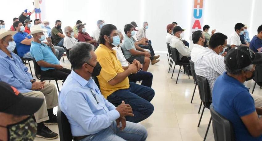 Presidente Jorge Sánchez Allec anuncia apertura de ventanilla de Tianguis Campesino 2022, desde hoy. 