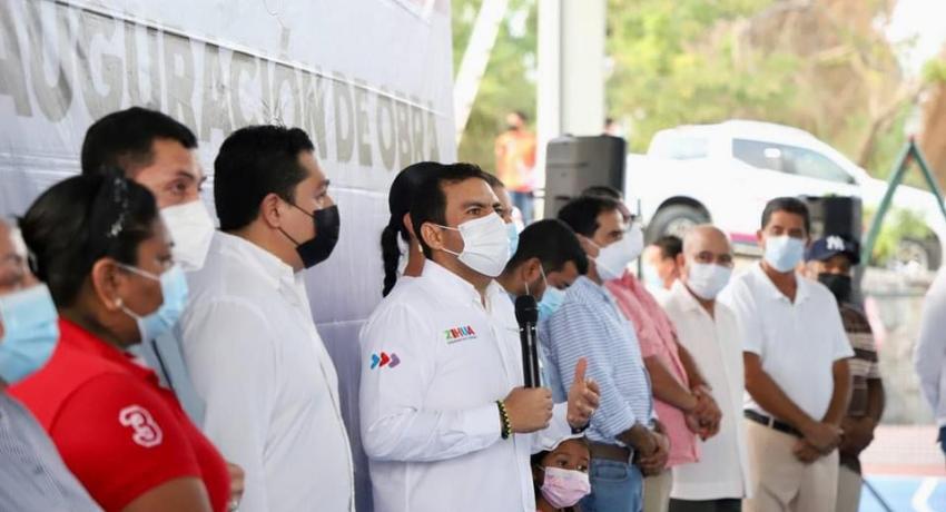 La colonia 6 de Enero tiene un nuevo rostro con obras realizadas por gobierno de Jorge Sánchez. 