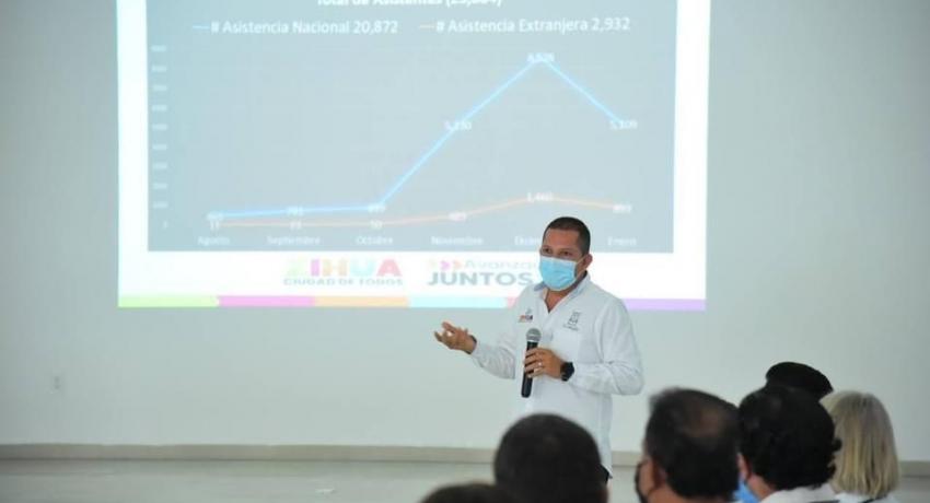 Presidente Jorge Sánchez Allec destaca resultados de programa de Protección de Tortuga Marina el periodo 2021-2022