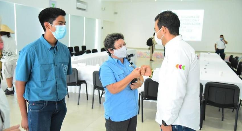 Presidente Jorge Sánchez Allec destaca resultados de programa de Protección de Tortuga Marina el periodo 2021-2022