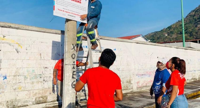 Servicios Públicos elimina basureros clandestinos en diferentes puntos de la ciudad