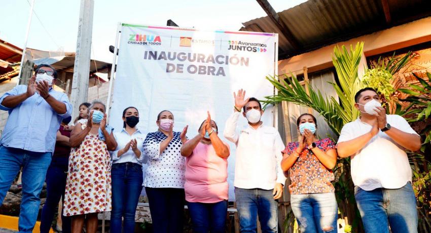 Pavimentación de calle Girasoles en Ampliación Barril, una más que entrega Presidente Jorge Sánchez