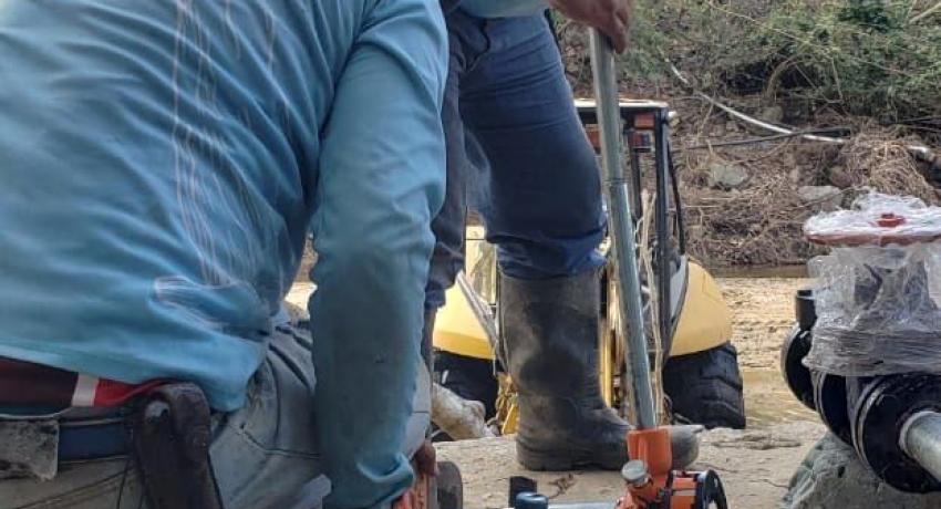 CAPAZ resuelve abasto de agua potable para la comunidad El Calabazal 