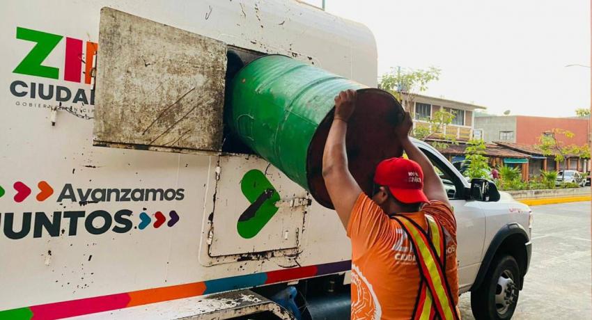Servicios Públicos intensifica acciones para mantener un Zihua Limpio 