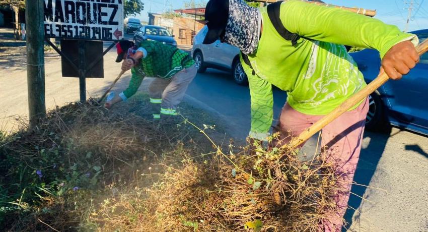 Servicios Públicos intensifica acciones para mantener un Zihua Limpio 