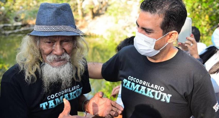 Presidente Jorge Sánchez inaugura Cocodrilario que llevaré por nombre “Tamakún”.