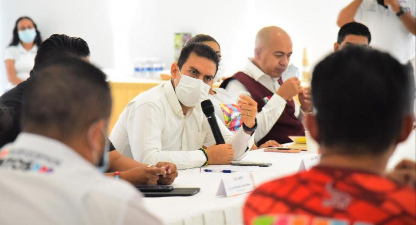 Gobierno de Jorge Sánchez Allec redobla esfuerzos para estadía placentera de vacacionistas