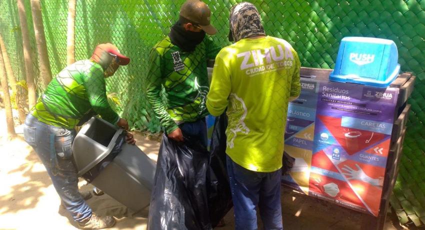 Servicios Públicos lleva a cabo la recolección de manera eficiente y puntual en estas vacaciones de Semana Santa. 