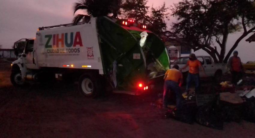 Servicios Públicos lleva a cabo la recolección de manera eficiente y puntual en estas vacaciones de Semana Santa. 