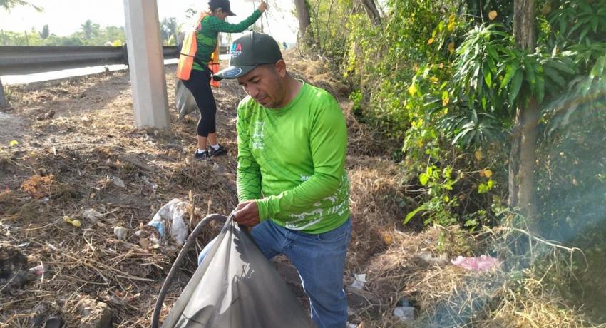 Servicios Públicos lleva a cabo la recolección de manera eficiente y puntual en estas vacaciones de Semana Santa. 