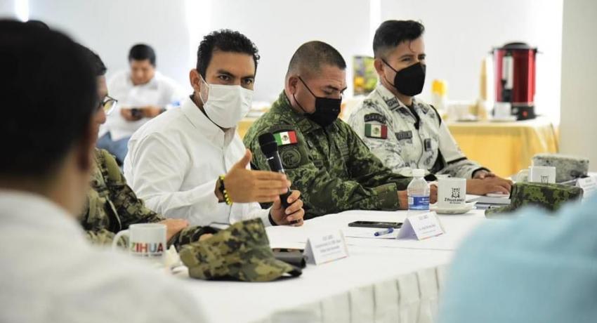 El trabajo coordinado con fuerzas federales y estatales permitió una exitosa Semana Santa en Zihuatanejo