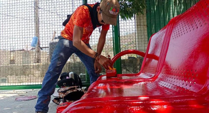 Servicios Públicos trabaja de manera eficaz para recuperar espacios públicos.