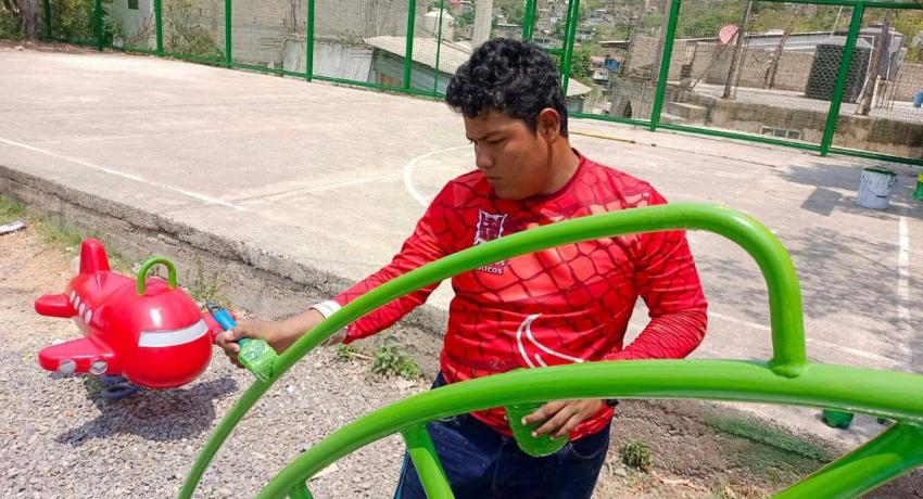 Servicios Públicos trabaja de manera eficaz para recuperar espacios públicos.