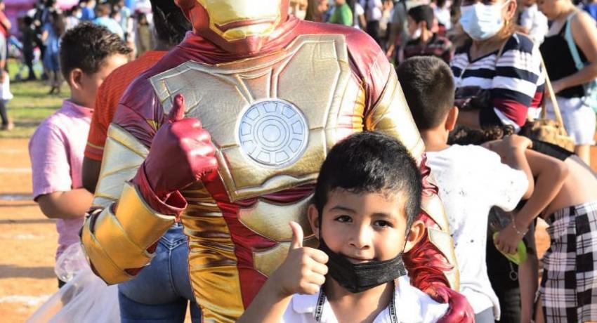 Gobierno de Jorge Sánchez Allec organiza con éxito Gran Feria del Día del Niño 2022