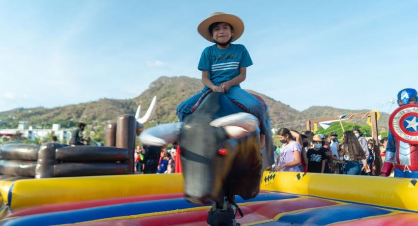 Gobierno de Jorge Sánchez Allec organiza con éxito Gran Feria del Día del Niño 2022