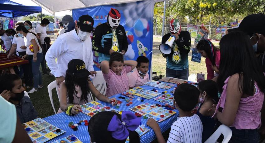 Gobierno de Jorge Sánchez Allec organiza con éxito Gran Feria del Día del Niño 2022