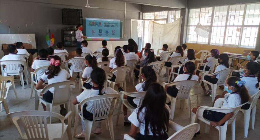 DIF continúa impartiendo pláticas de prevención de Bullying o Acoso Escolar.