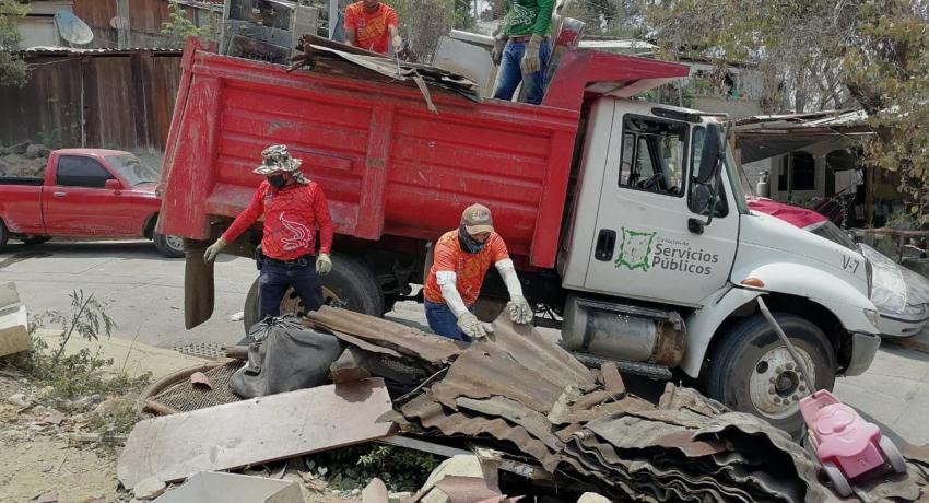 Servicios Públicos pone en marcha las campañas de descacharrización en colonias y comunidades