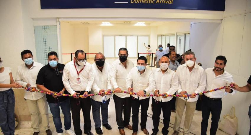 La conectividad aérea de Zihuatanejo sigue creciendo con la llegada del primer vuelo procedente de la ciudad de Puebla.