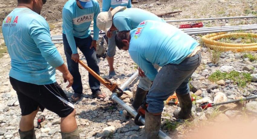 Rehabilitación de sistema de agua potable beneficia a 3 comunidades