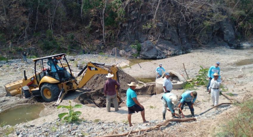 Rehabilitación de sistema de agua potable beneficia a 3 comunidades