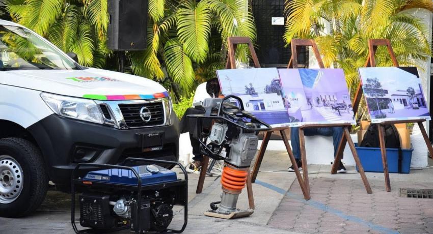 Presidente Jorge Sánchez Allec dota a CAPAZ de más equipo para fortalecer su trabajo.