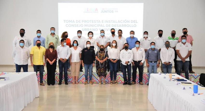 Se instala Consejo Municipal de Desarrollo Urbano y Vivienda de Zihuatanejo de Azueta