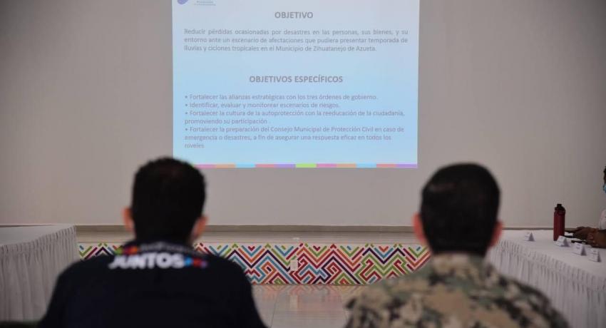 Consejo Municipal de Protección Civil, en sesión permanente ante cercanía de lluvias y ciclones