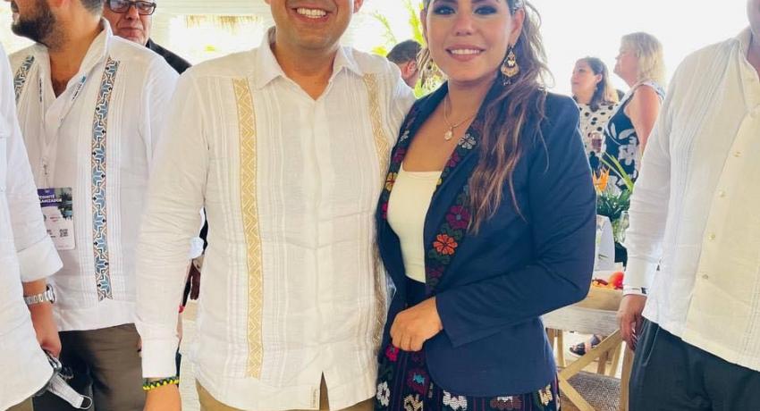 Jorge Sánchez presente en Tianguis Turístico en Acapulco 