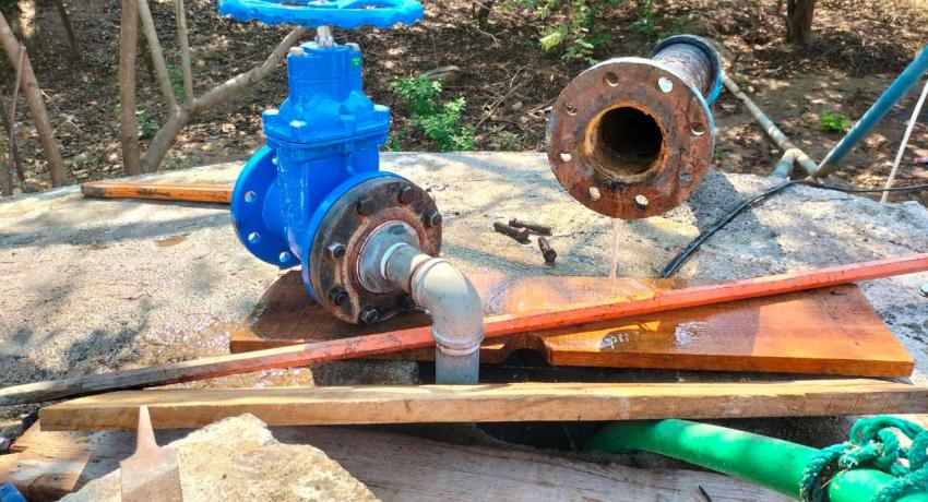 CAPAZ mejora suministro de agua a la colonia Aeropuerto