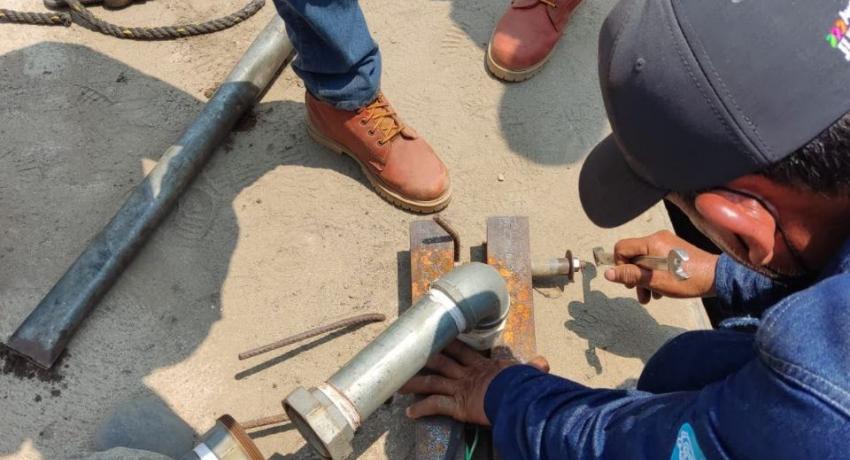 Gobierno de Zihuatanejo mejora el servicio de agua potable en diferentes comunidades