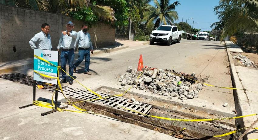 CAPAZ concluye mejoramiento de infraestructura de servicios en El Coacoyul