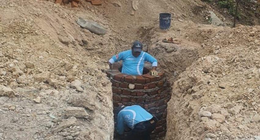 CAPAZ beneficia a colonia Majahua de los Pescadores con ampliación de servicio sanitario