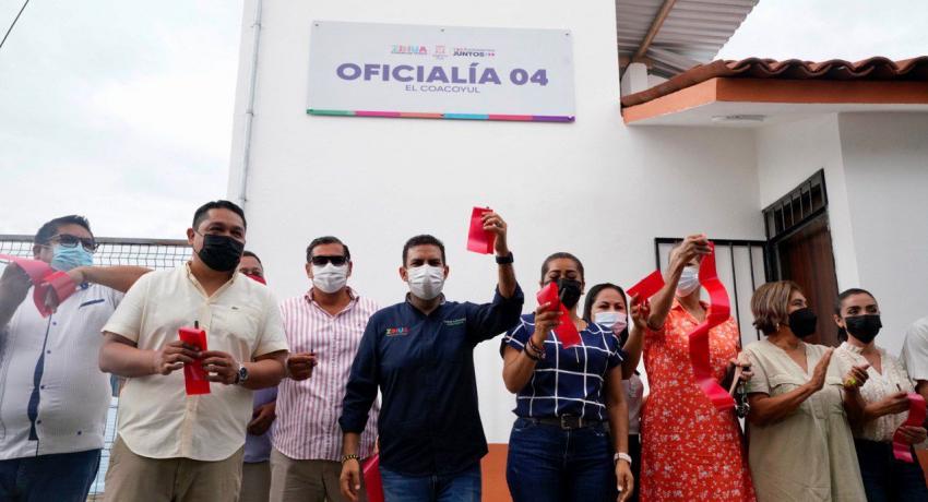 Presidente Jorge Sánchez Allec inaugura nuevas oficinas del Registro Civil de El Coacoyul