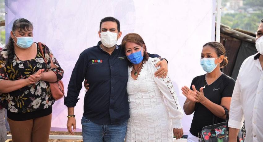 Alcalde Jorge Sánchez Allec entrega sistema de agua potable e inicia pavimentación en Altamira