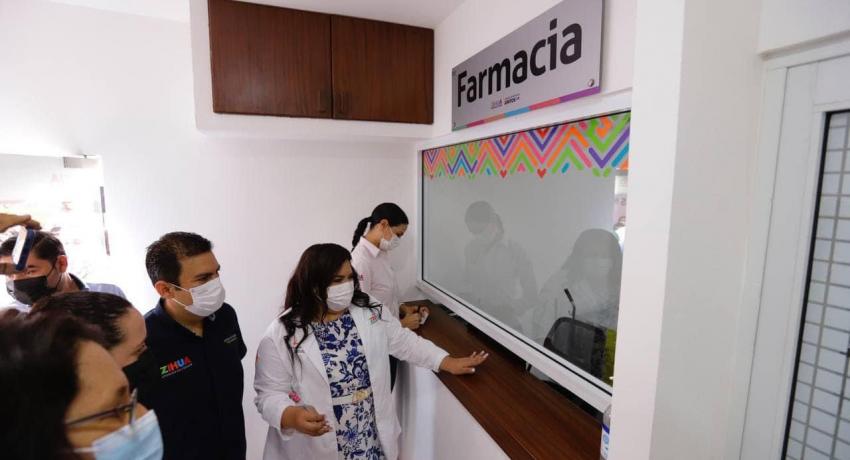 Presidente Jorge Sánchez Allec inaugura nuevas oficinas municipales que fueron dignificadas.