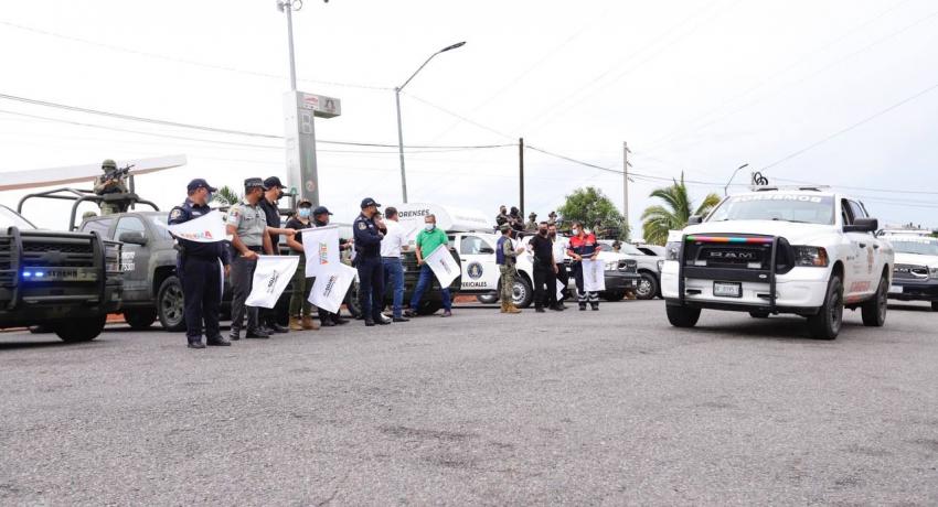 Gobierno de Zihuatanejo participó en el arranque regional del Operativo Vacacional de Verano implementado por el Gobierno del Estado.