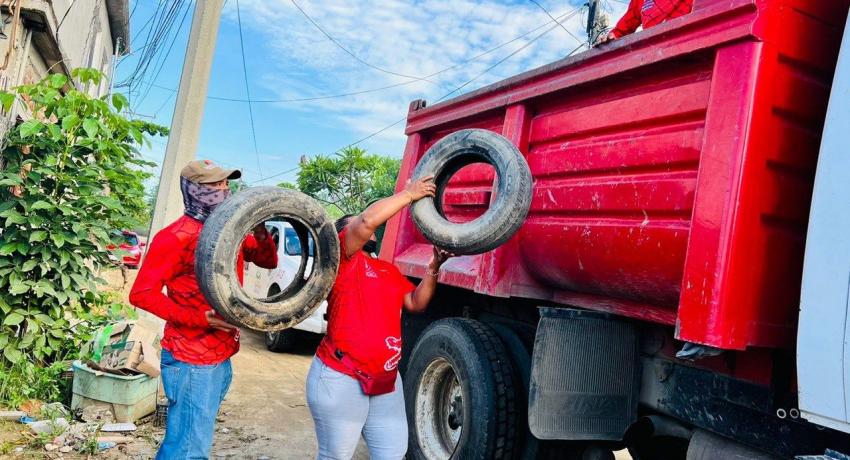 Servicios Públicos refuerza acciones por un Zihuatanejo más limpio y saludable