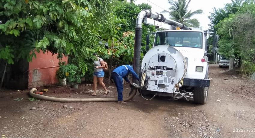 Operación de redes sanitarias al 100: CAPAZ