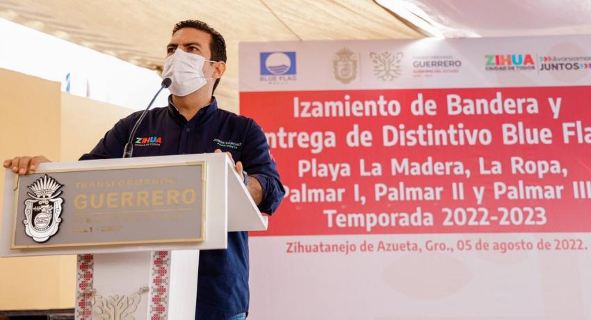 Una playa más certificada por Blue Flag: Playa La Madera.