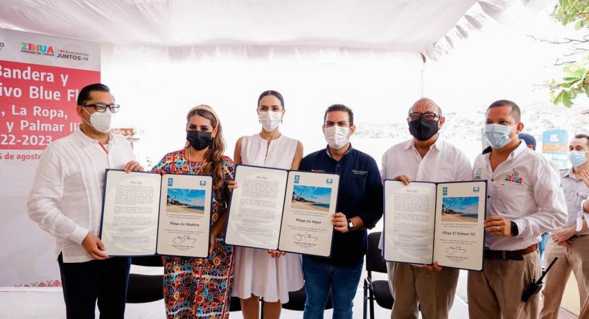 Una playa más certificada por Blue Flag: Playa La Madera.