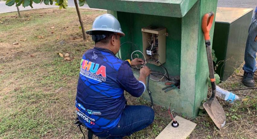 Gobierno de Jorge Sánchez Allec sigue mejorando resultados en alumbrado público.
