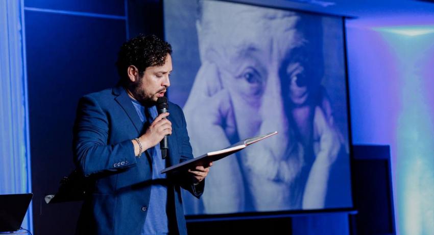 Se llevó a cabo La Lectura en Atril “Querido Mario” un Homenaje a Mario Benedetti, en voz del primer actor Fermín Martínez y de Rafael Aparicio orgullo guerrerense.